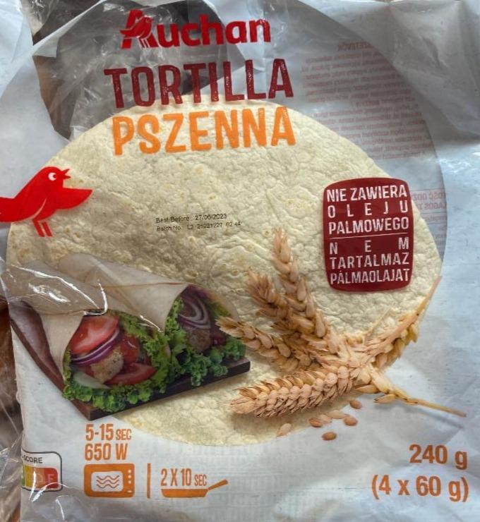 Fotografie - Tortilla pszenna Auchan