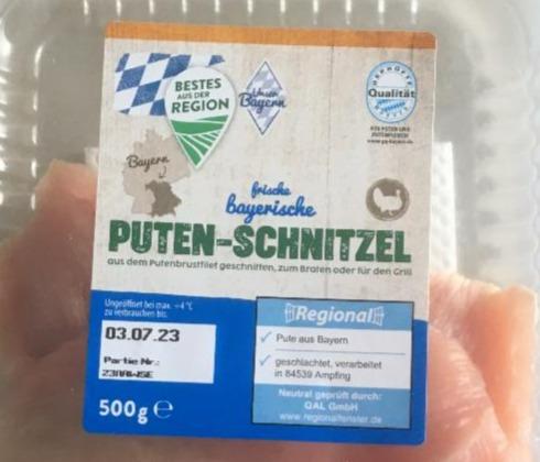 Fotografie - Puten-schnitzel Unser Bayern