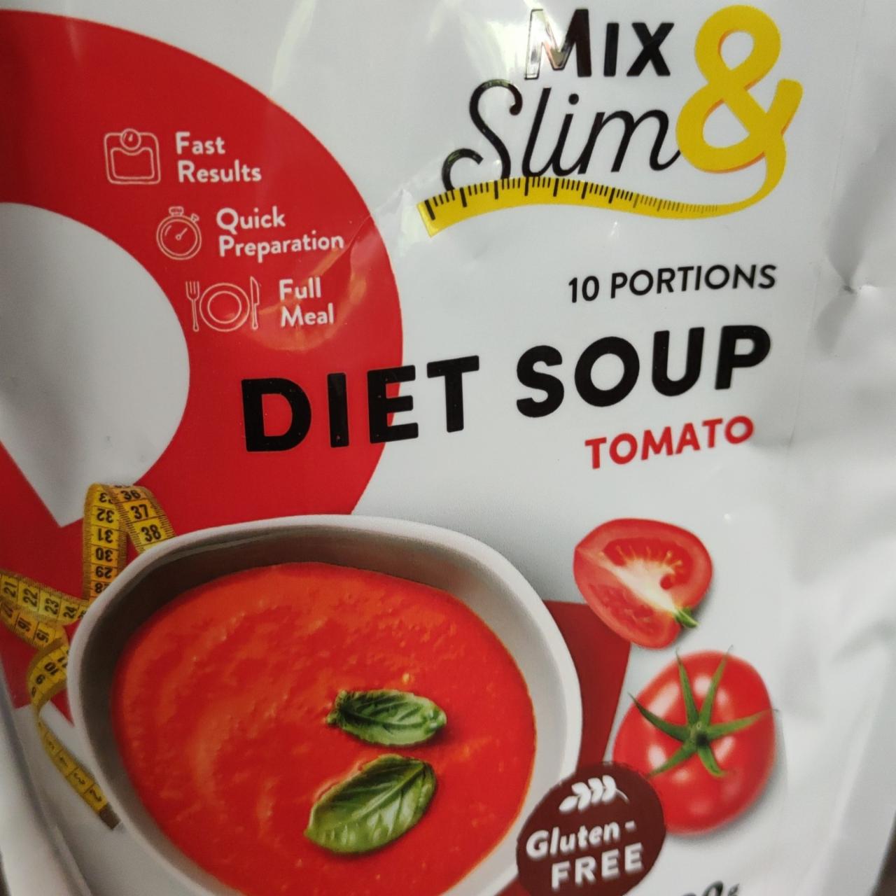 Fotografie - Diet soup tomato Mix & Slim