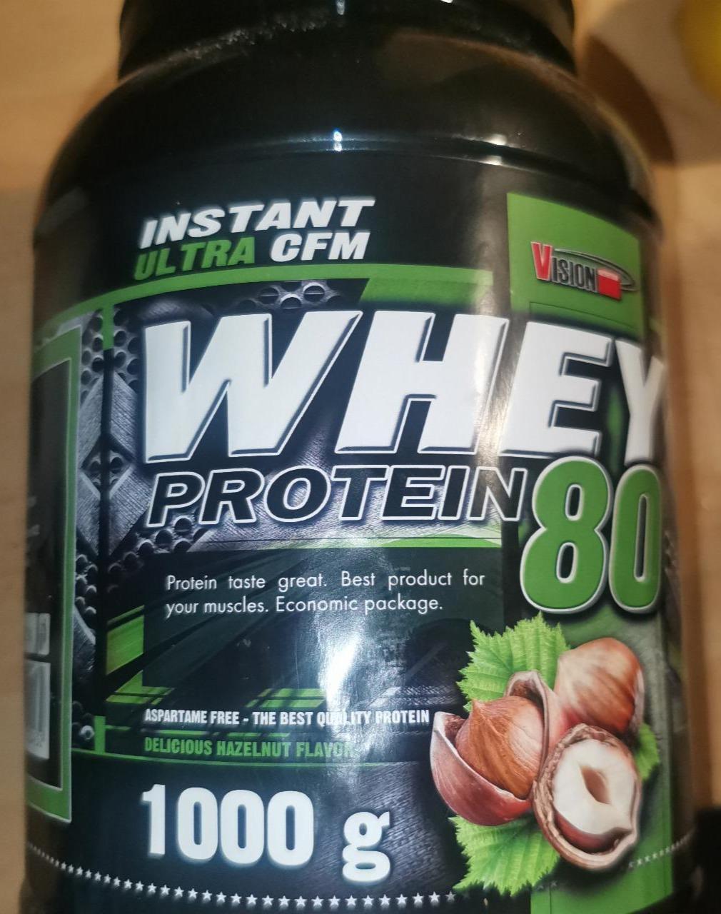 Fotografie - Whey Protein 80 Hazelnut Vision