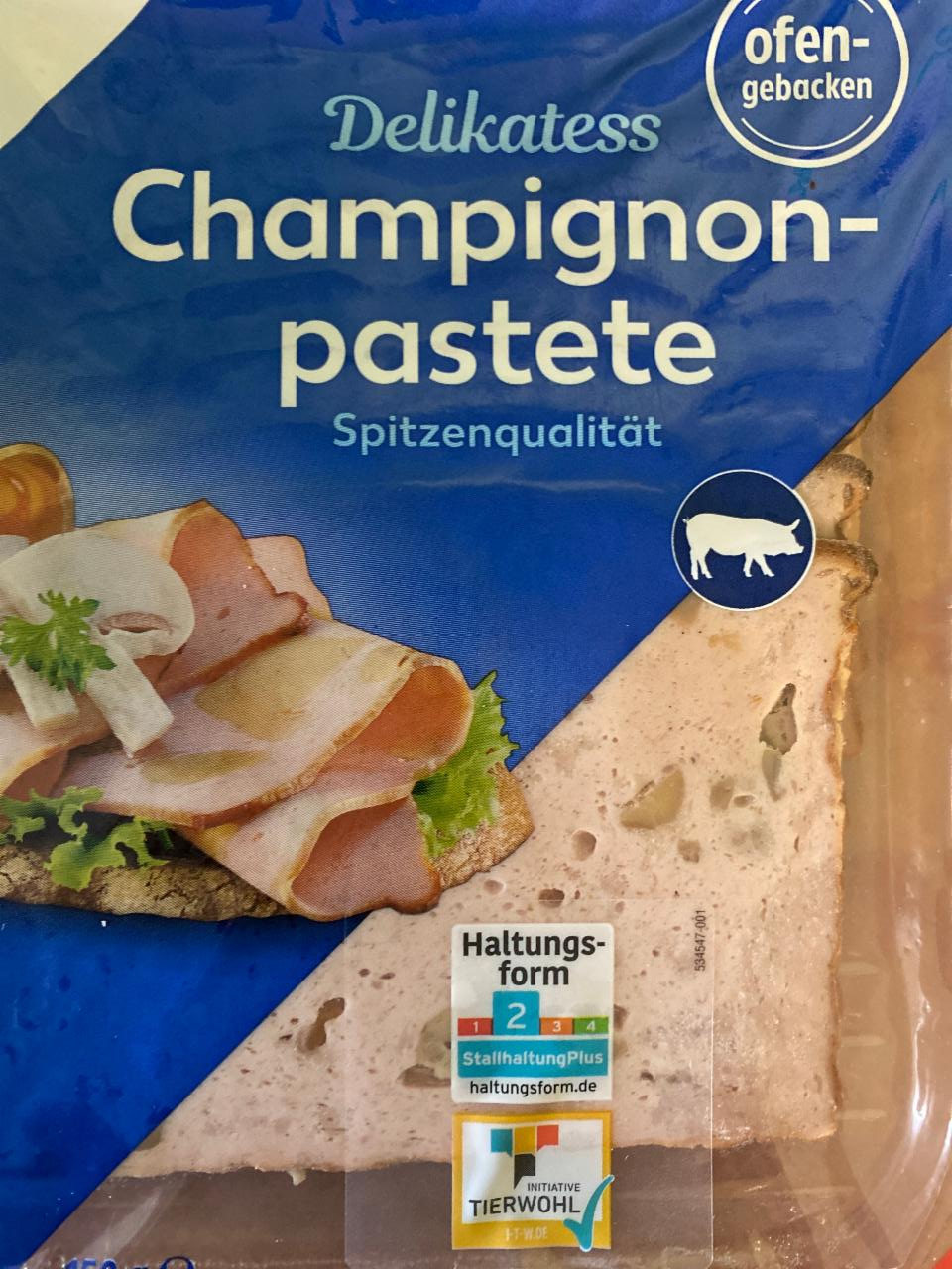 Fotografie - Delikatess Champignon-pastete K-Classic