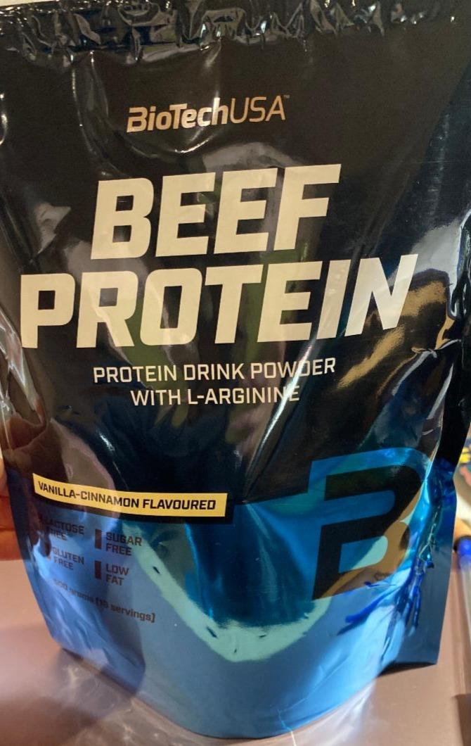 Fotografie - Beef Protein chocolate-coconut flavoured BioTechUSA