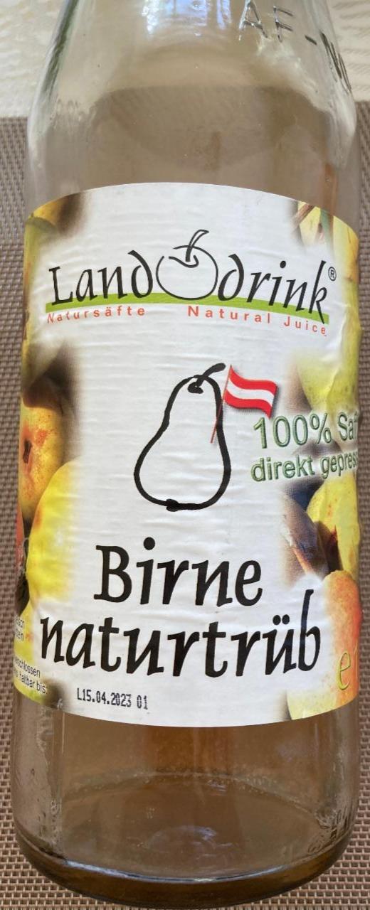 Fotografie - Birnensaft naturtrüb Land drink