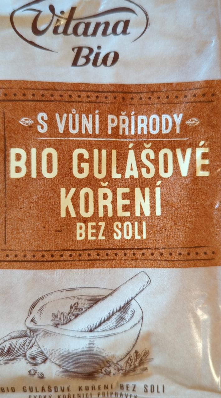 Fotografie - Bio gulášové koření bez soli Vitana Bio