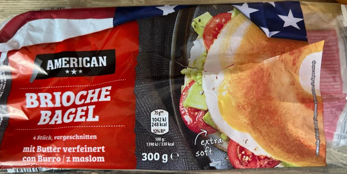 Fotografie - Brioche Bagel American