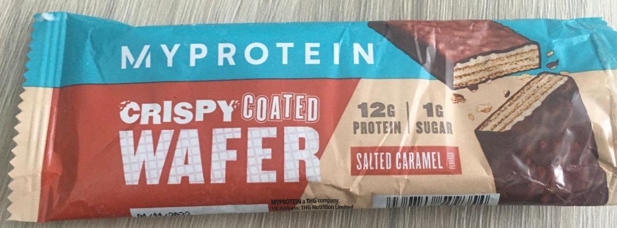 Fotografie - Crispy Coated Wafer Salted Caramel Myprotein