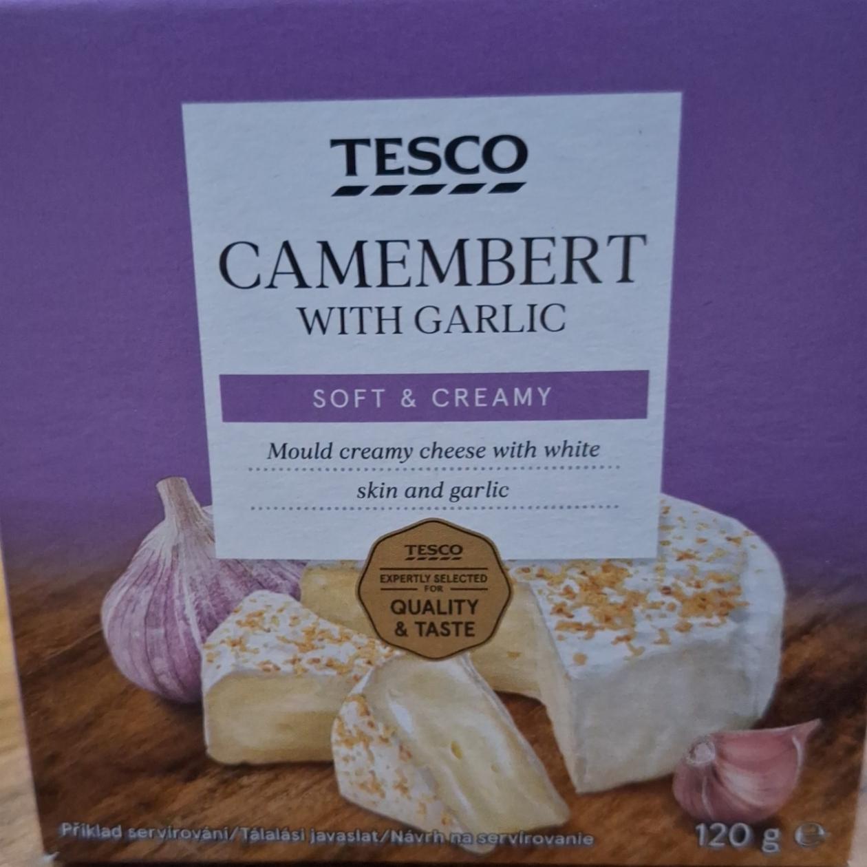 Fotografie - Camembert with garlic Tesco