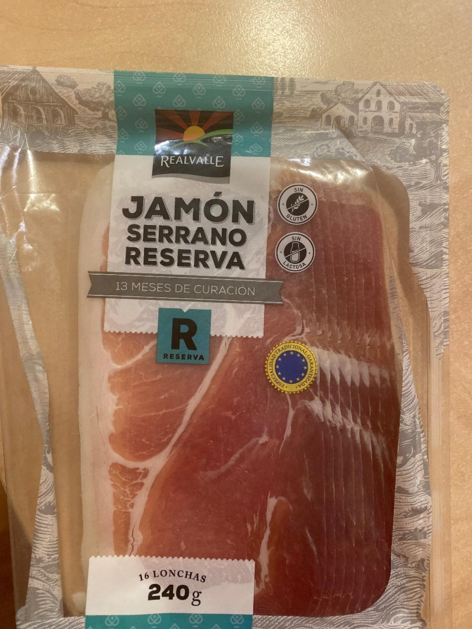 Fotografie - Jamón serrano reserva 13 meses de curacion Realvalle