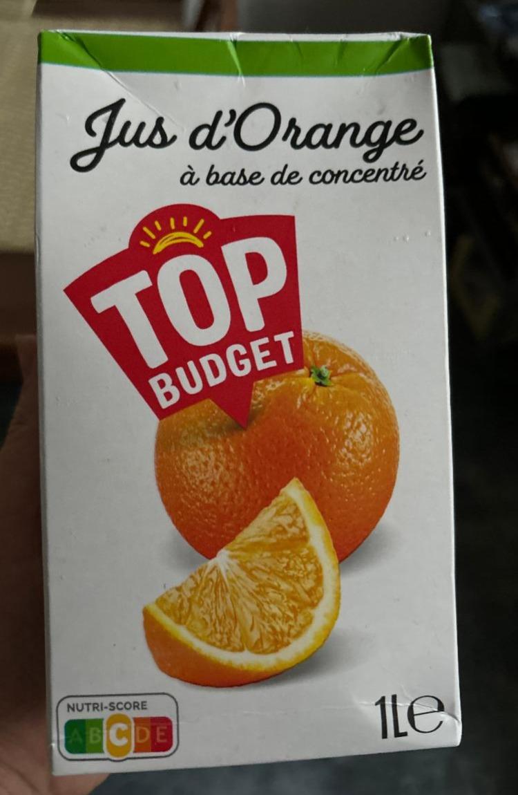 Fotografie - Jus d’orange Top Budget