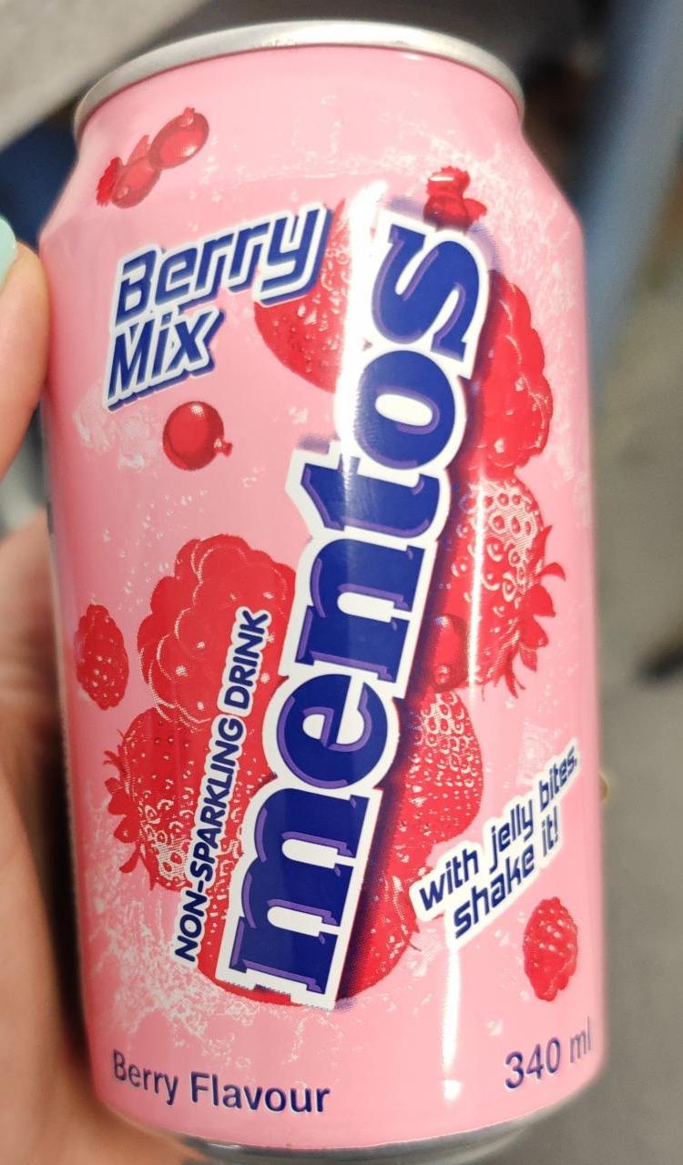 Fotografie - Berry mix non-sparkling drink Mentos