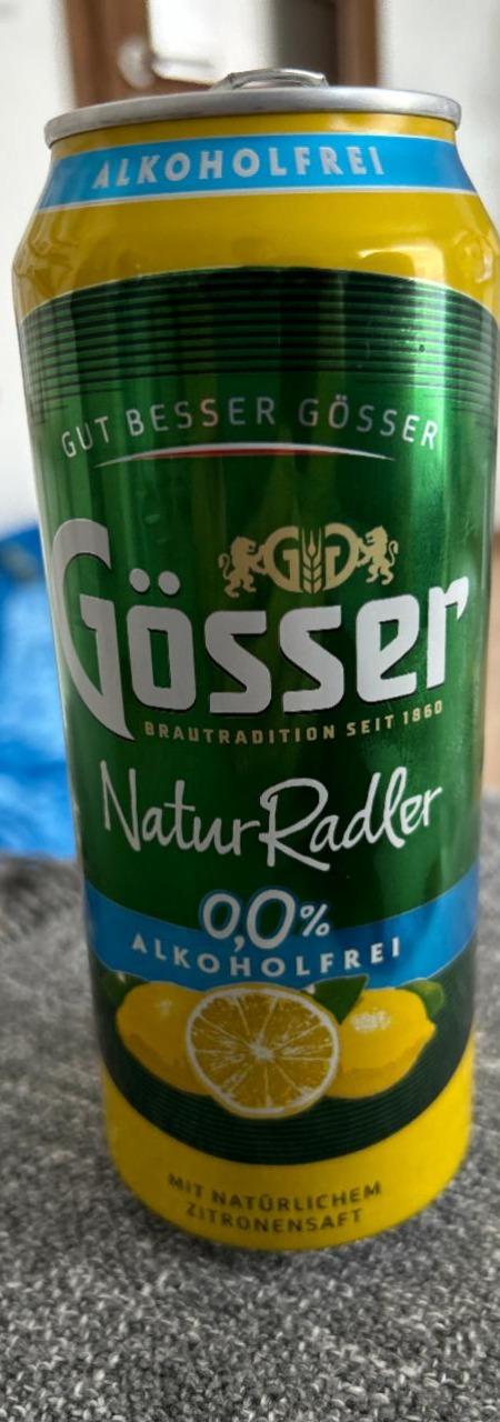 Fotografie - pivo gösser Radler