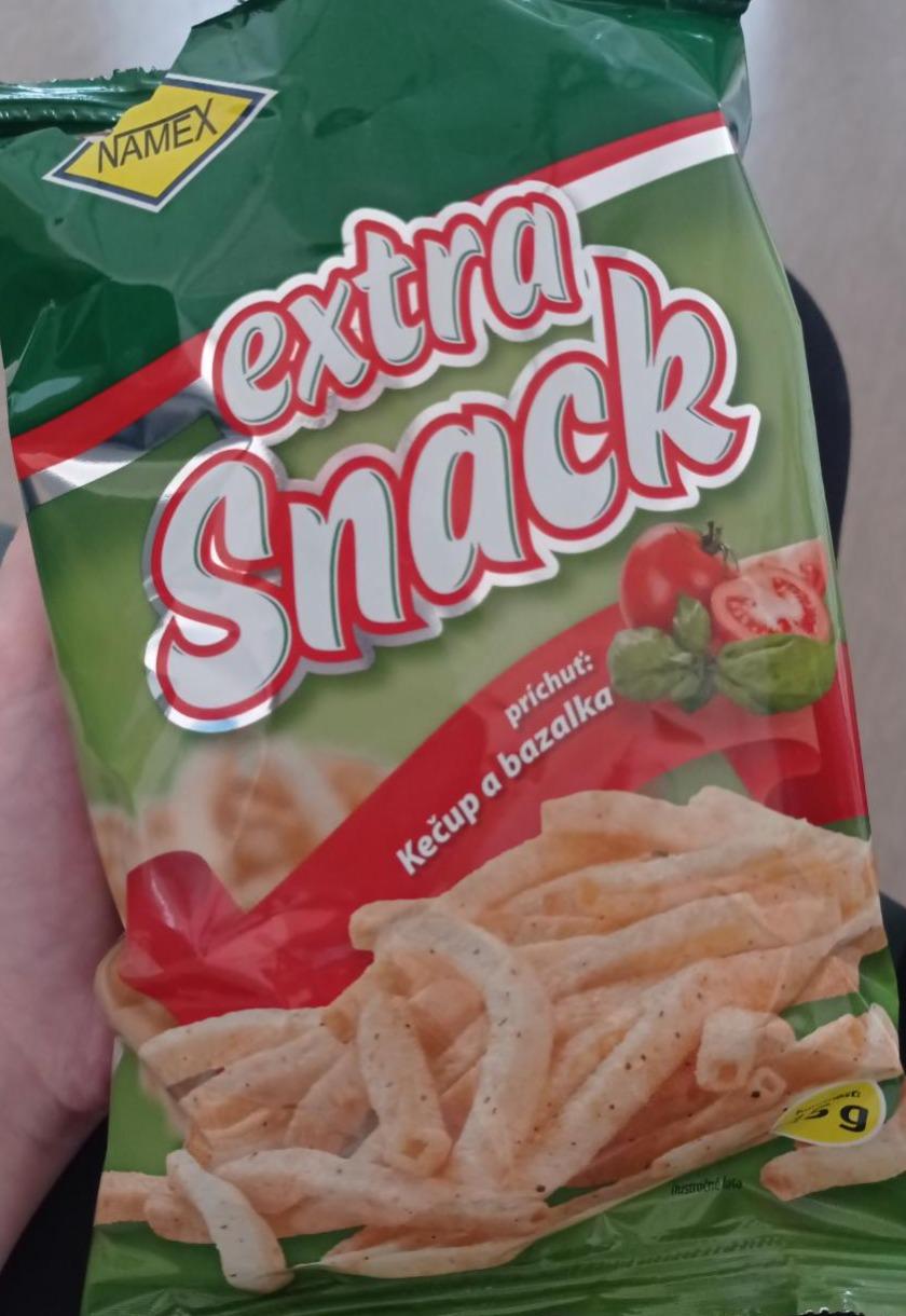 Fotografie - Extra Snack Kečup a bazalka Namex