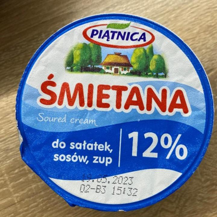 Fotografie - Śmietana do sałatek, sosów, zup 12% Piątnica