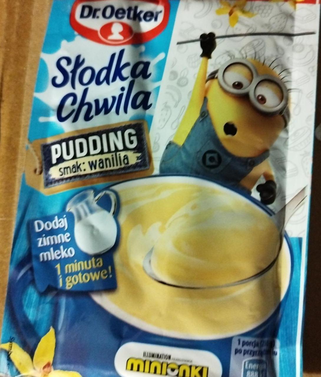 Fotografie - Słodka Chwila Pudding smak: wanilia Dr. Oetker