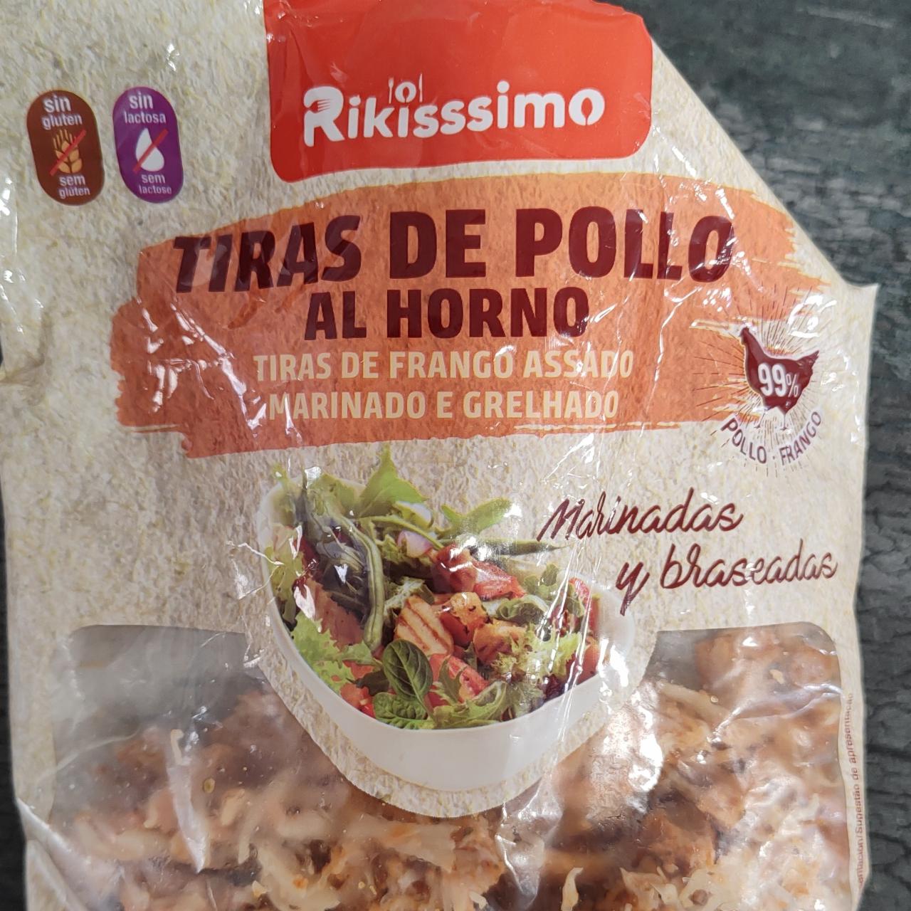 Fotografie - Tiras de pollo al horno Rikisssimo