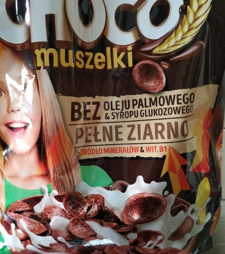 Fotografie - Choco muszelki Zbożowe muszelki o smaku czekoladowym Lubella