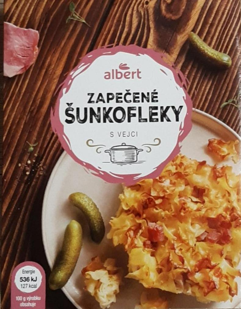 Fotografie - Zapečené šunkofleky s vejci Albert