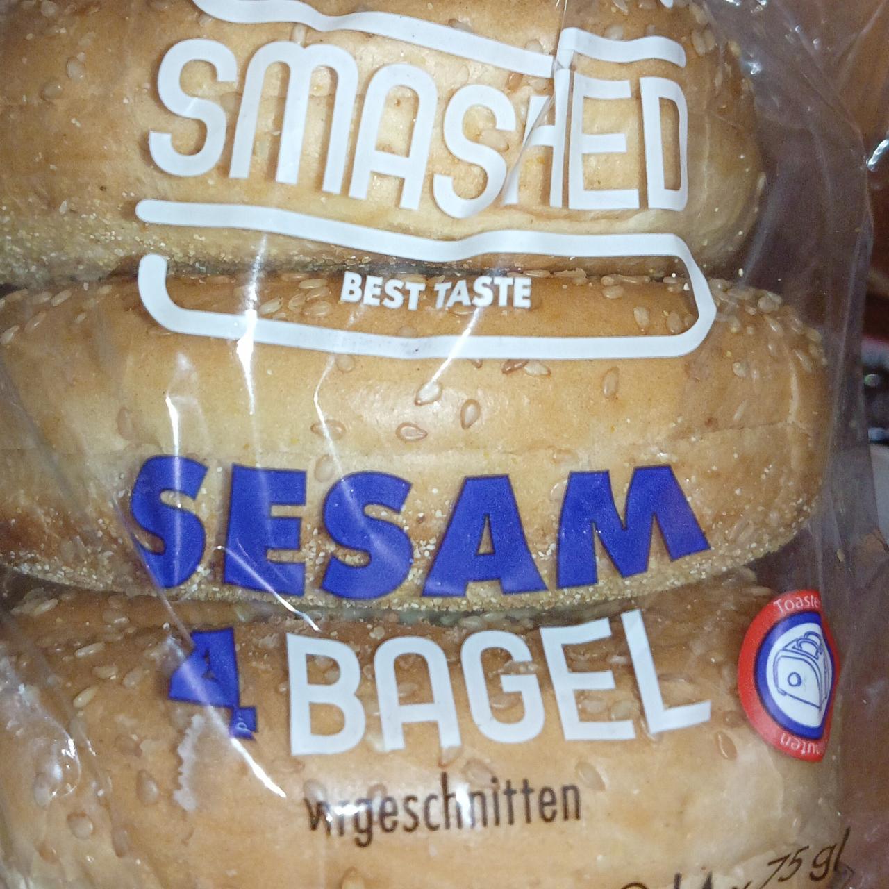 Fotografie - Sesam bagel Smashed