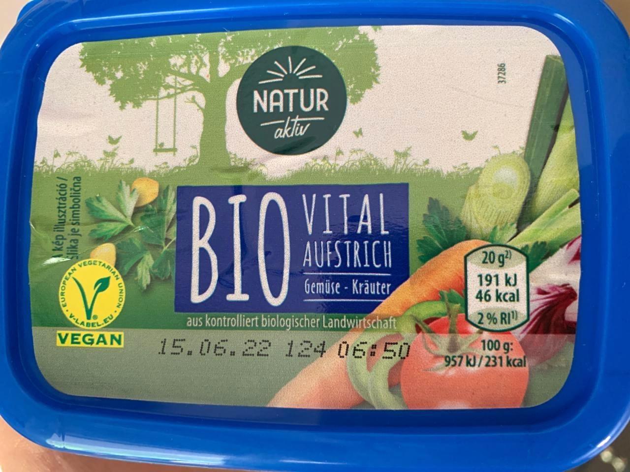 Fotografie - Bio Vital Aufstrich Gemüse Kräuter Natur aktiv