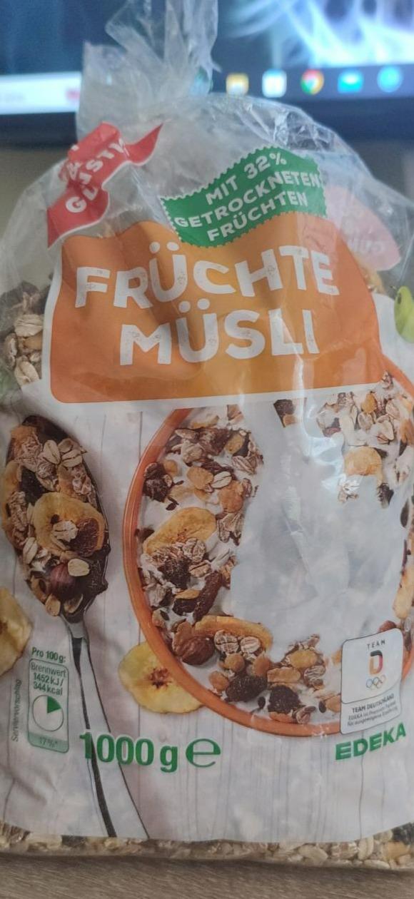 Fotografie - Früchte müsli