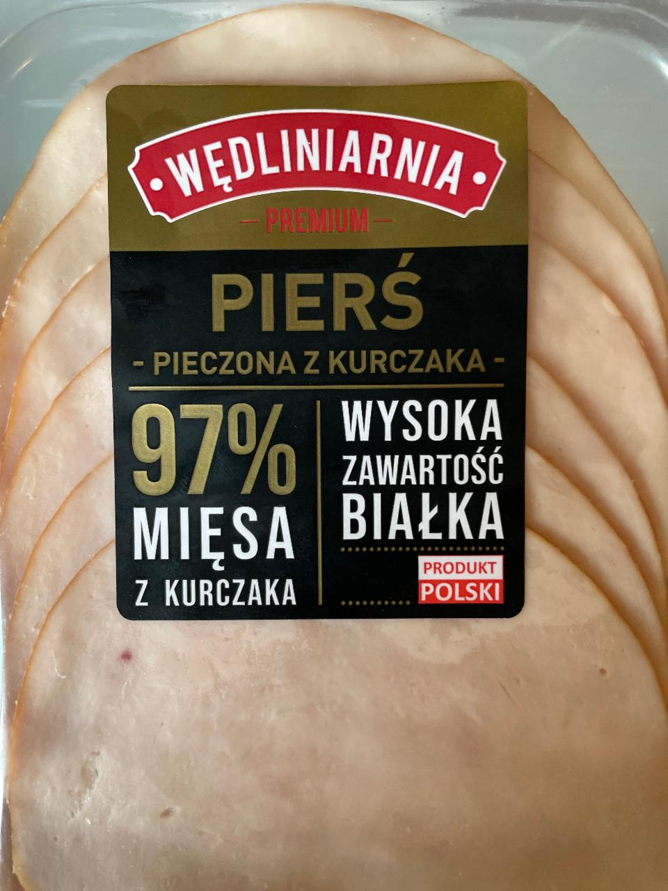 Fotografie - Pierś pieczona z kurczaka 97% Wędliniarnia premium