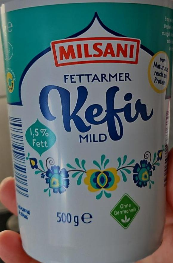 Fotografie - Fettarmer Kefir mild Milsani