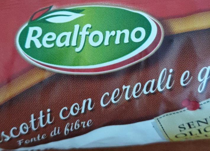 Fotografie - Biscotti con Cereali e Gocce di Cioccolato Realforno