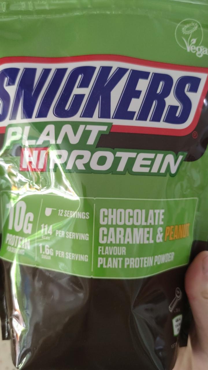 Fotografie - Plant hi protein Chocolate caramel & peanut Snickers