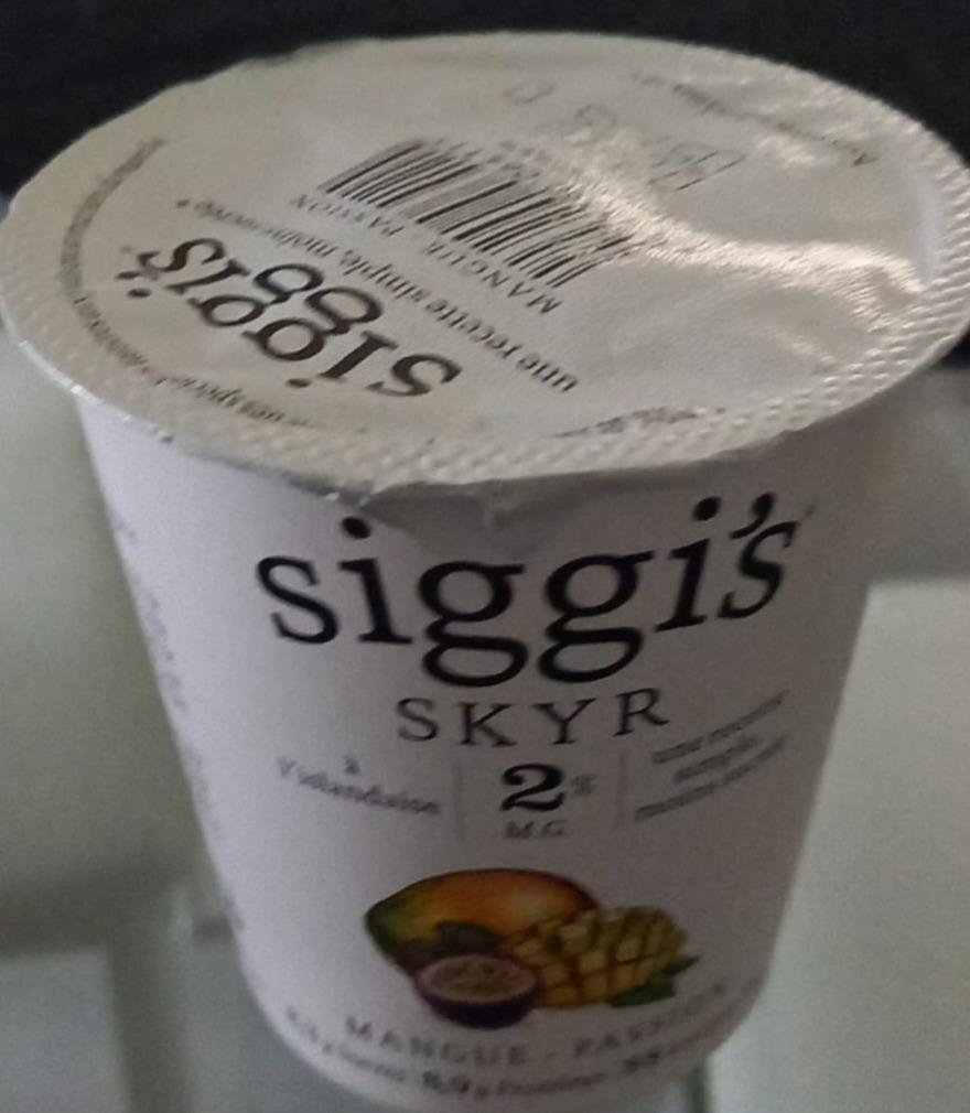 Fotografie - Skyr 2% Mangue Passion Siggi's