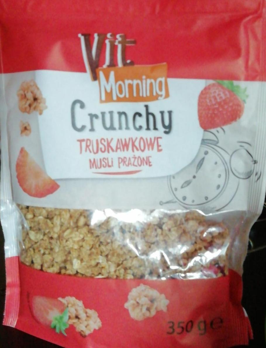 Fotografie - Crunchy jahodové müsli Vit Morning