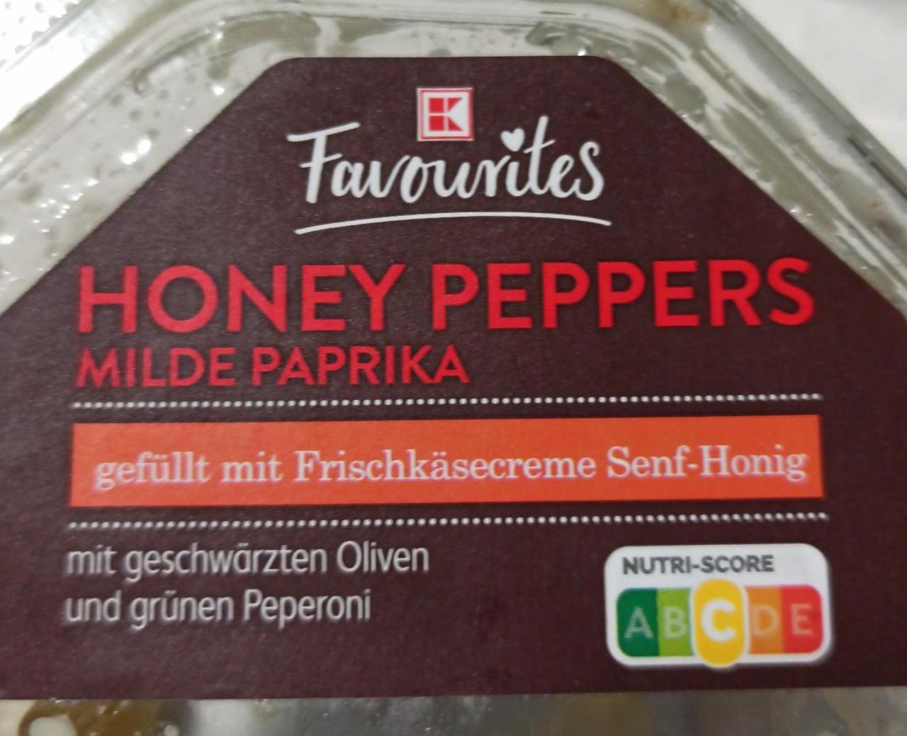 Fotografie - Honey peppers K-Favourites