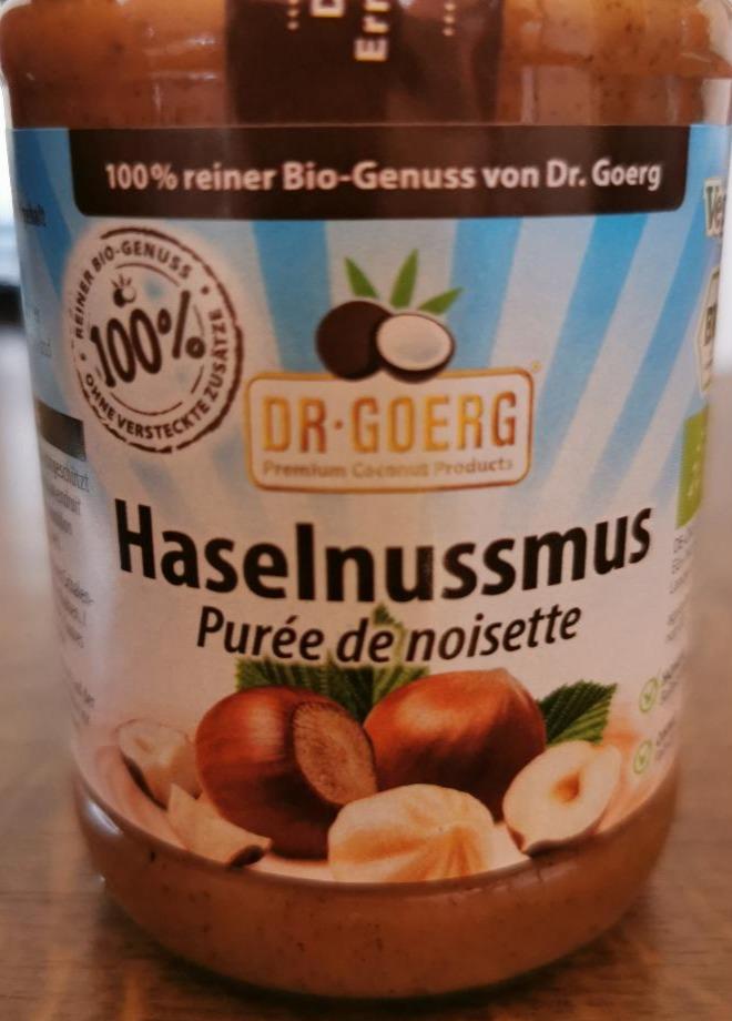 Fotografie - Bio-Haselnussmus Dr. Goerg