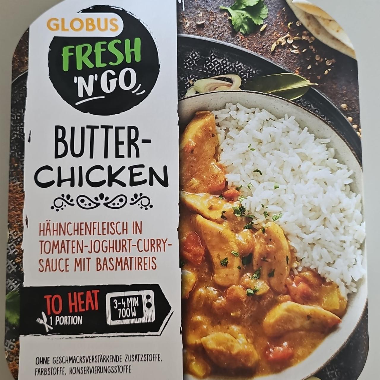 Fotografie - Butter-chicken Globus FRESH'N'GO