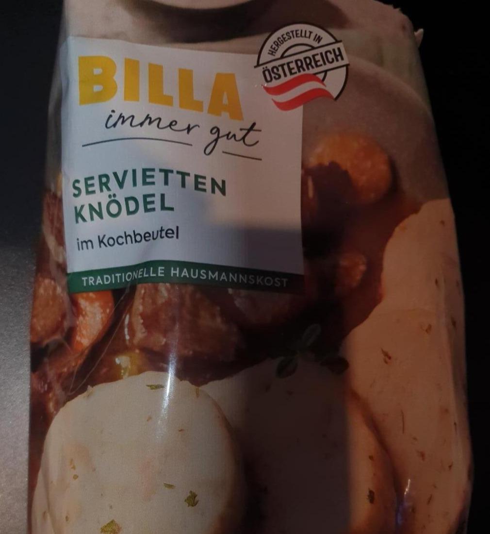 Fotografie - Servietten Knödel im Kochbeutel Billa