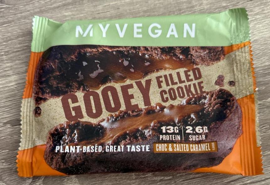 Fotografie - Gooey filled cookie Choc & Salted caramel MyVegan