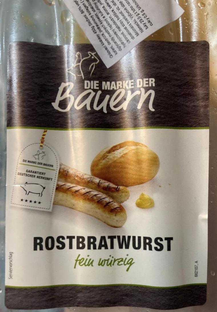 Fotografie - Rostbratwurst fein würzig Die Marke der Bauern