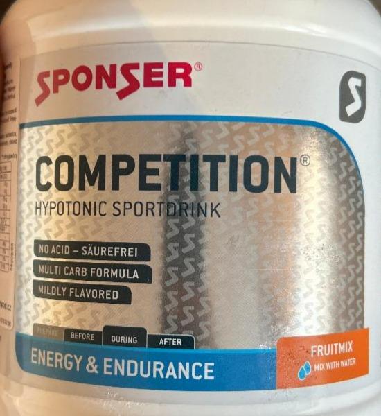 Fotografie - Competition hypotonic sportdrink Fruitmix Sponser