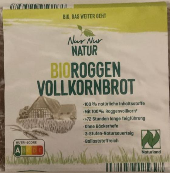 Fotografie - BioRoggen Vollkornbrot Nur Nur Natur