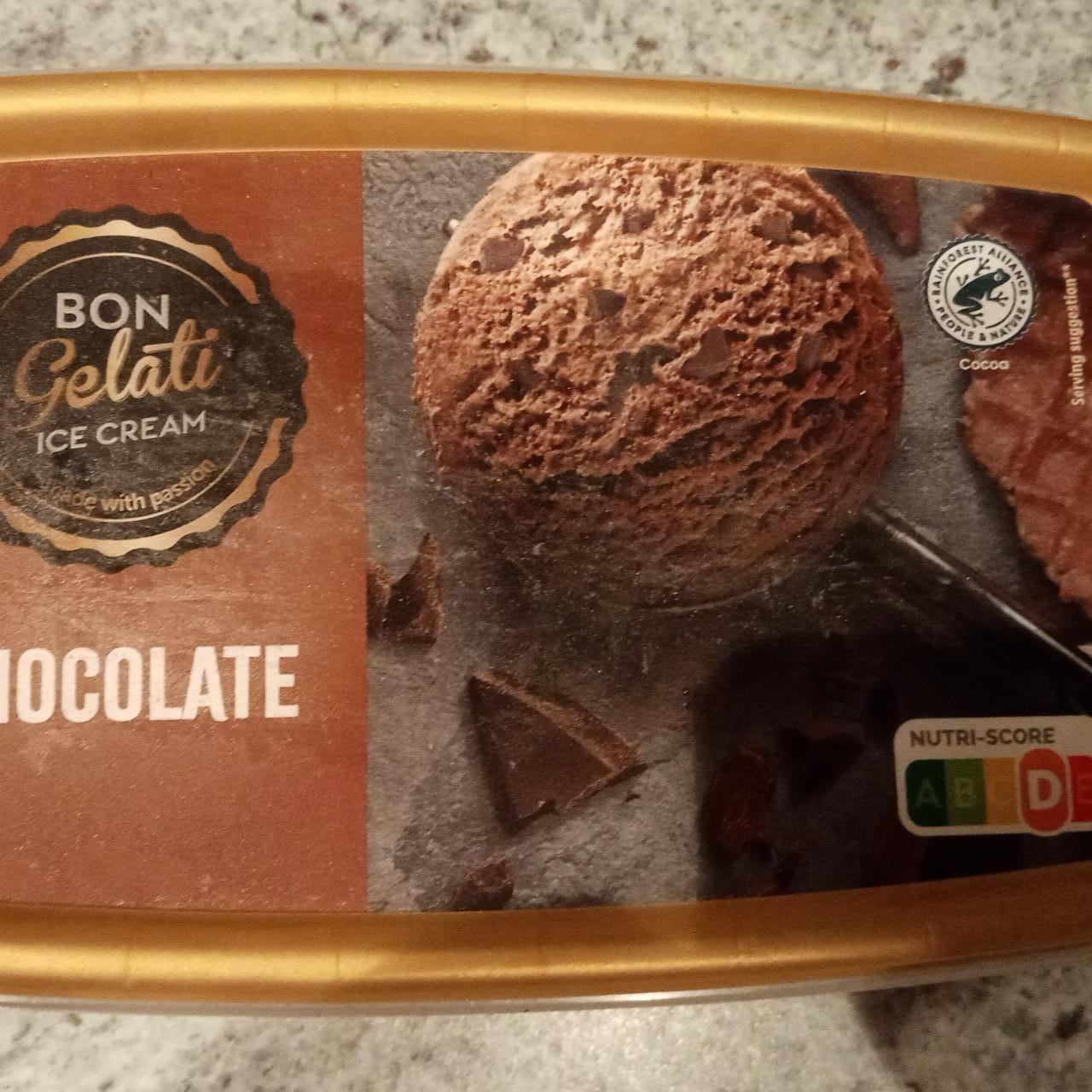 Fotografie - Zmrzlina gelati chocolate Bon Gelati