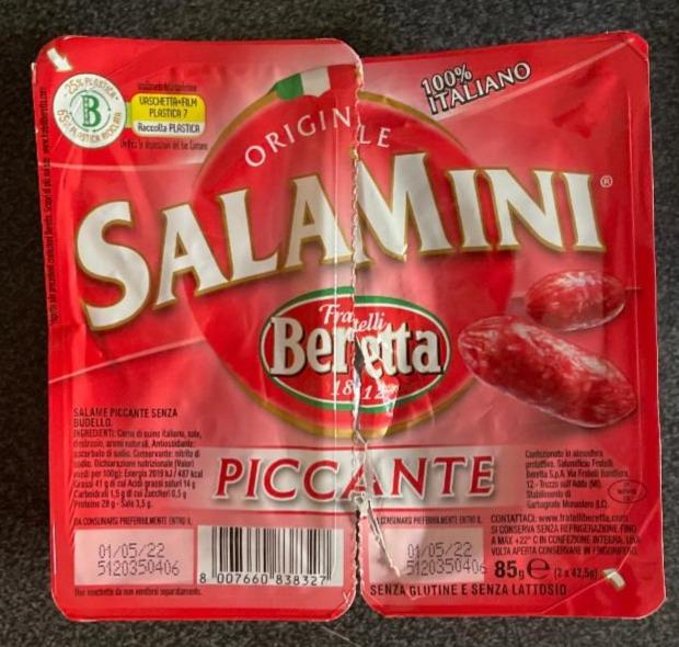 Fotografie - Salamini Piccante Fratelli Beretta