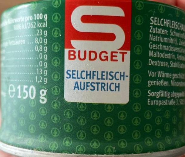 Fotografie - selchfleisch aufstrich S Budget