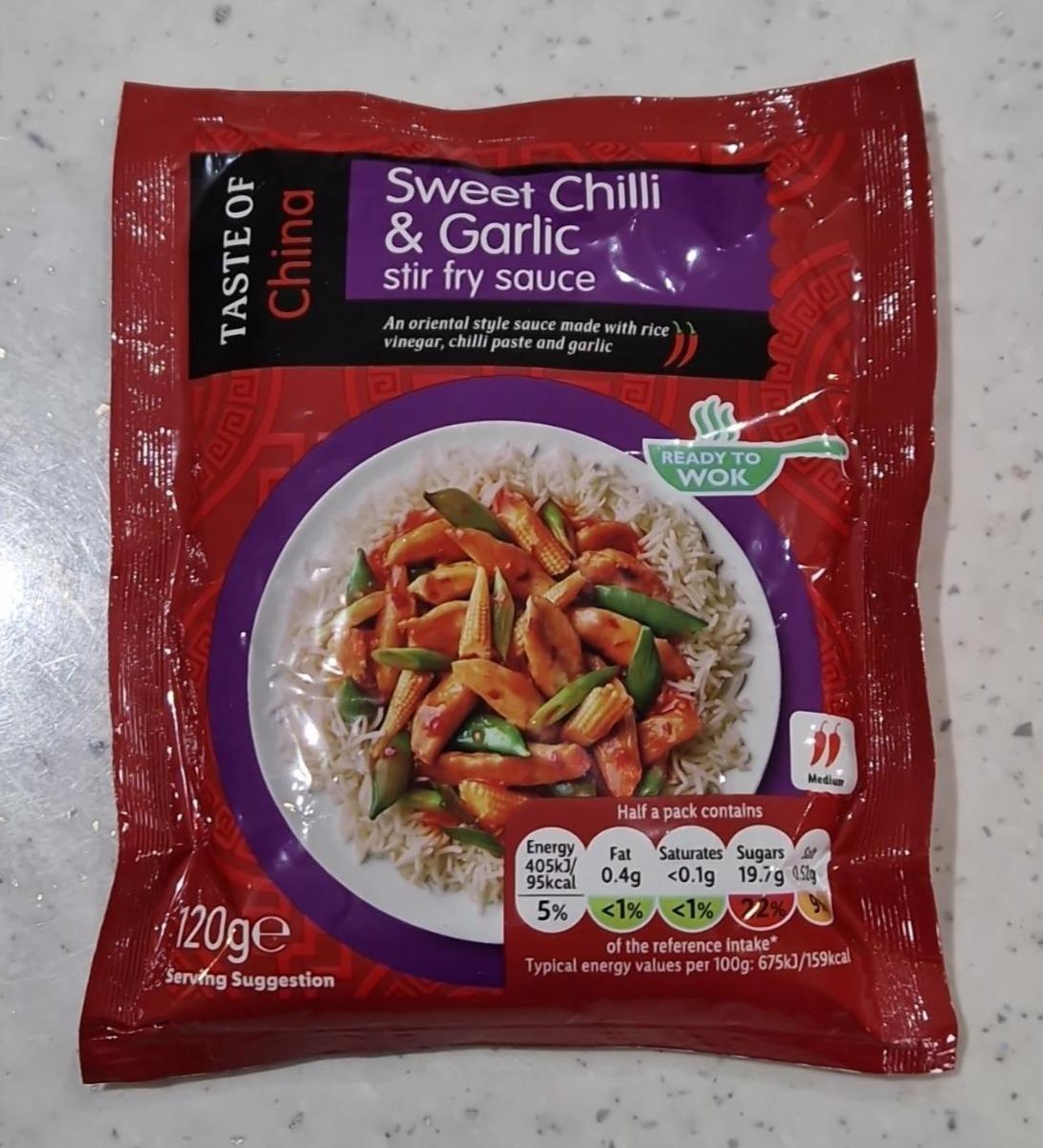 Fotografie - Sweet chilli & garlic stir fry sauce Taste of China