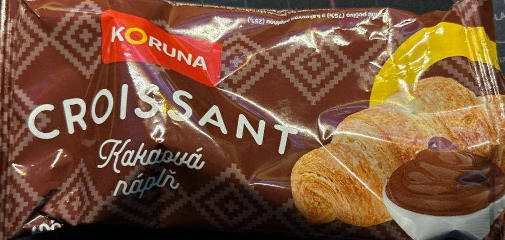 Fotografie - Croissant Kakaová náplň Koruna