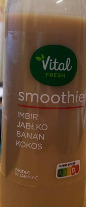 Fotografie - Smoothie Imbir Jablko Banan Kokos Vital fresh