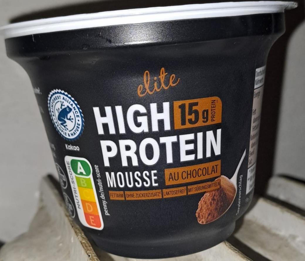 Fotografie - High Protein Mousse au chocolat Elite