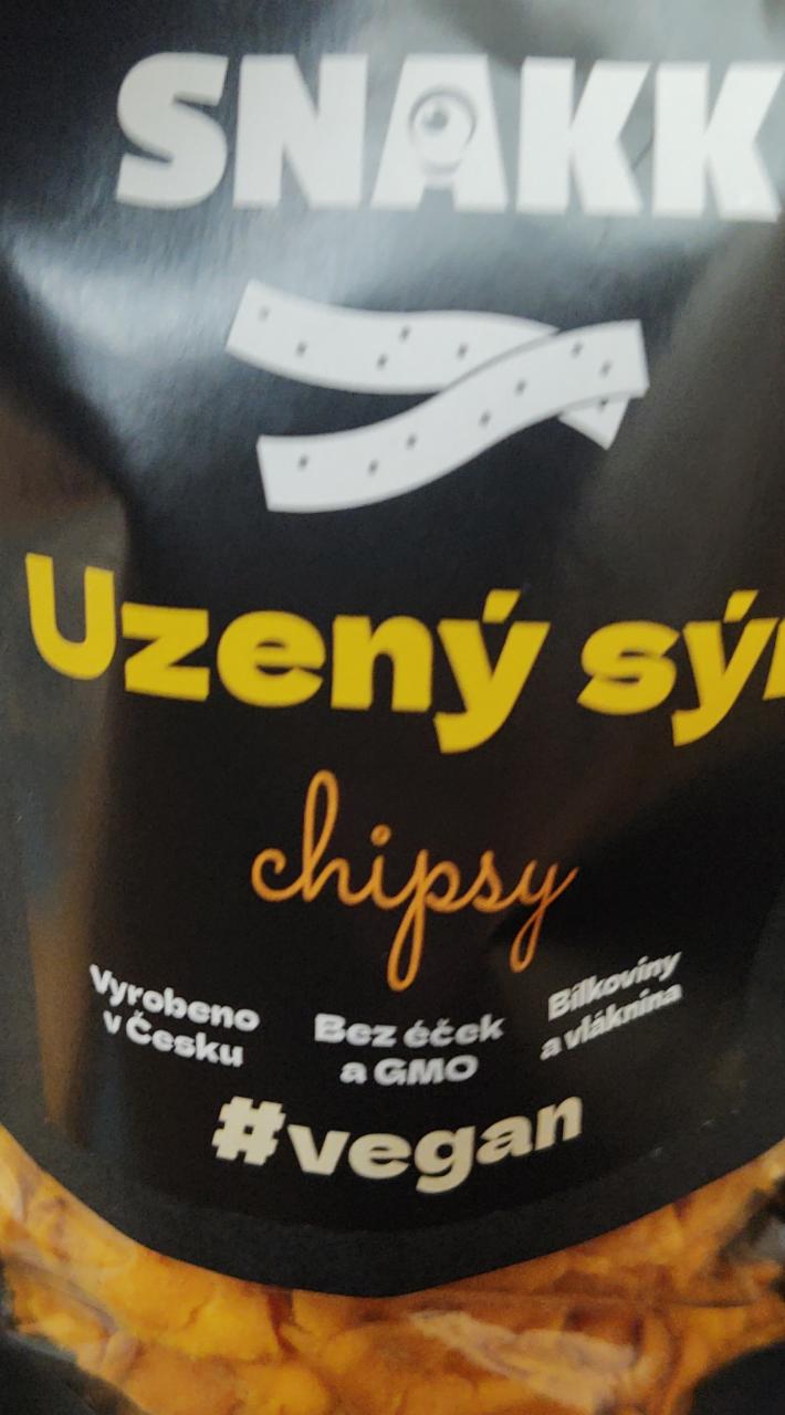 Fotografie - Chipsy Uzený sýr Snakk