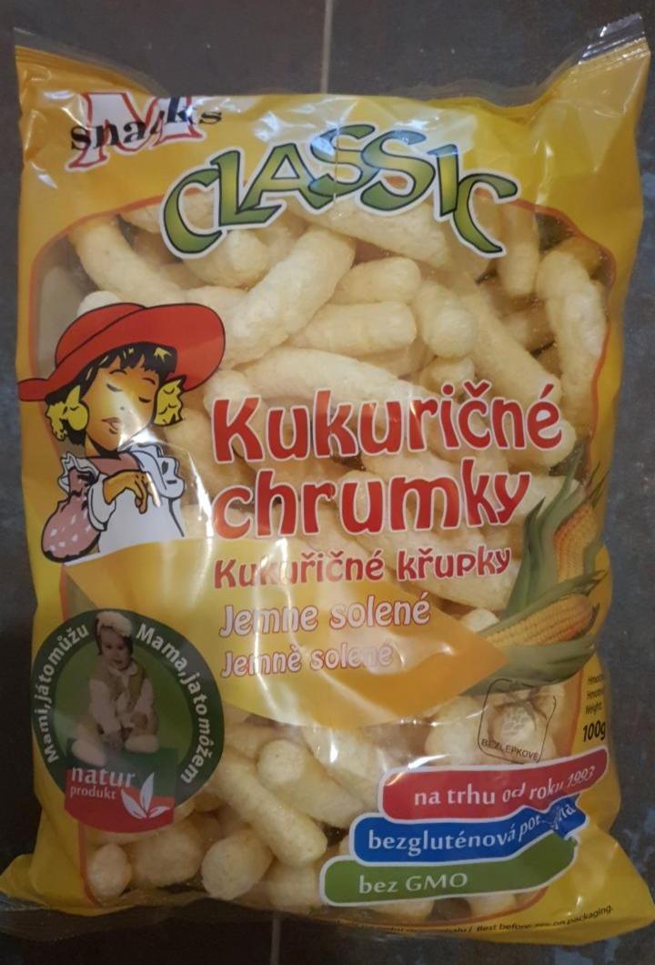 Fotografie - kukuřičné chrumky jemně solené