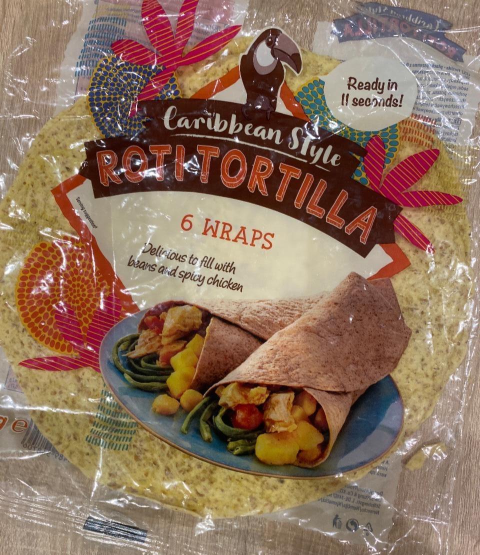 Fotografie - Carribbean style Roti tortilla Lidl