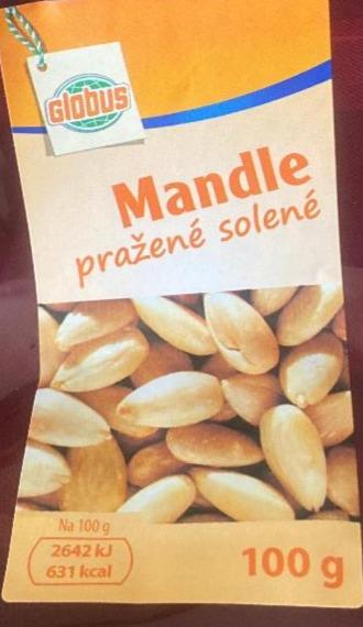 Fotografie - mandle pražené solené IBK