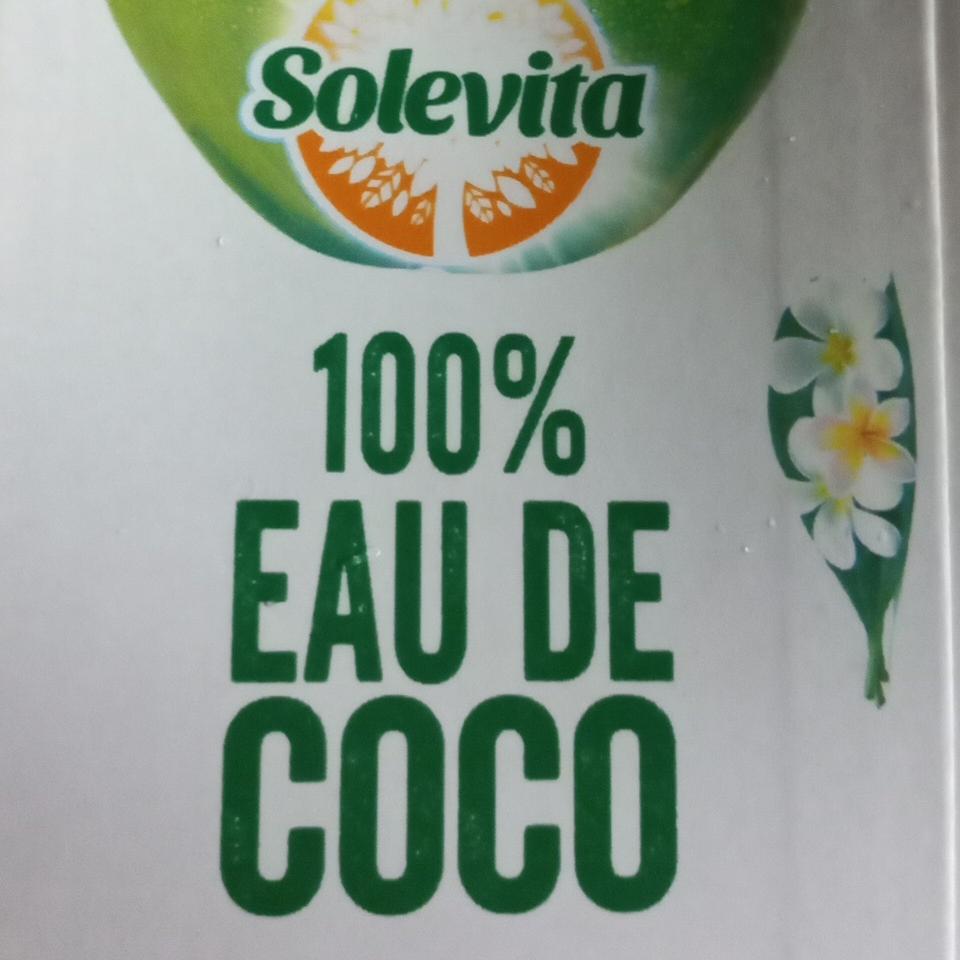 Fotografie - Coconut water Solevita